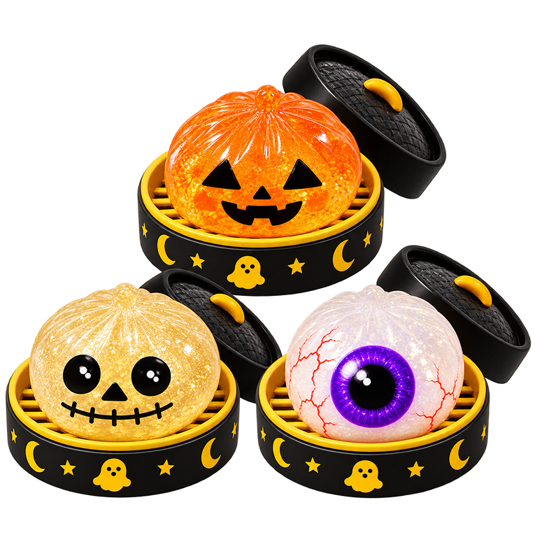 Pack 3 dumplings Halloween différents