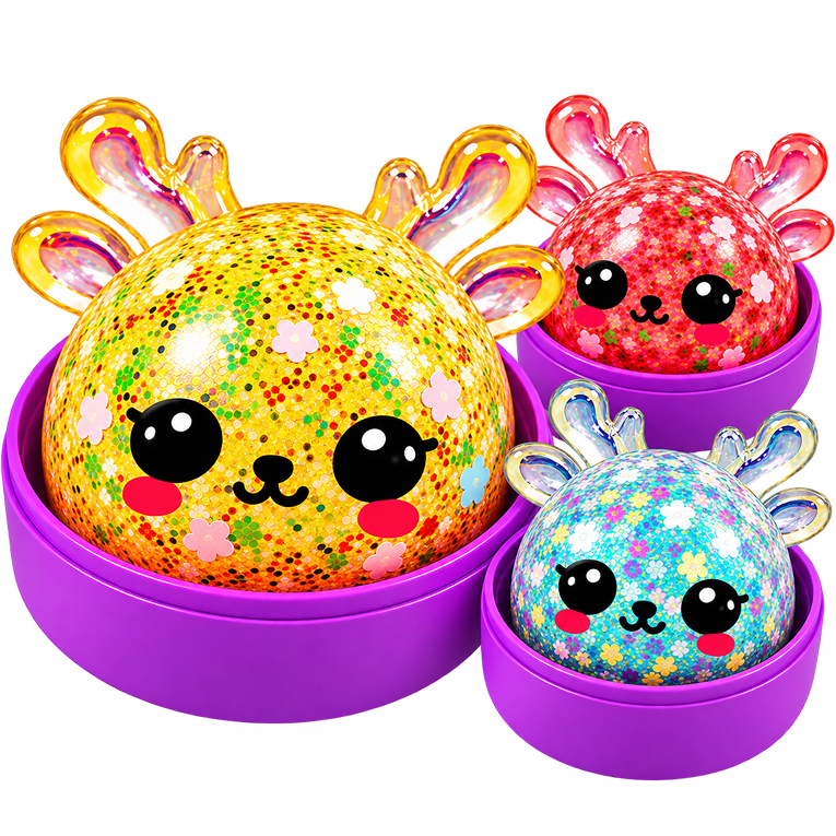 Pack 3 dumplings Noël - différentes tailles