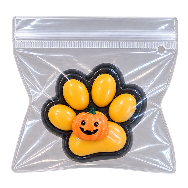 Squishy patte de chat Halloween