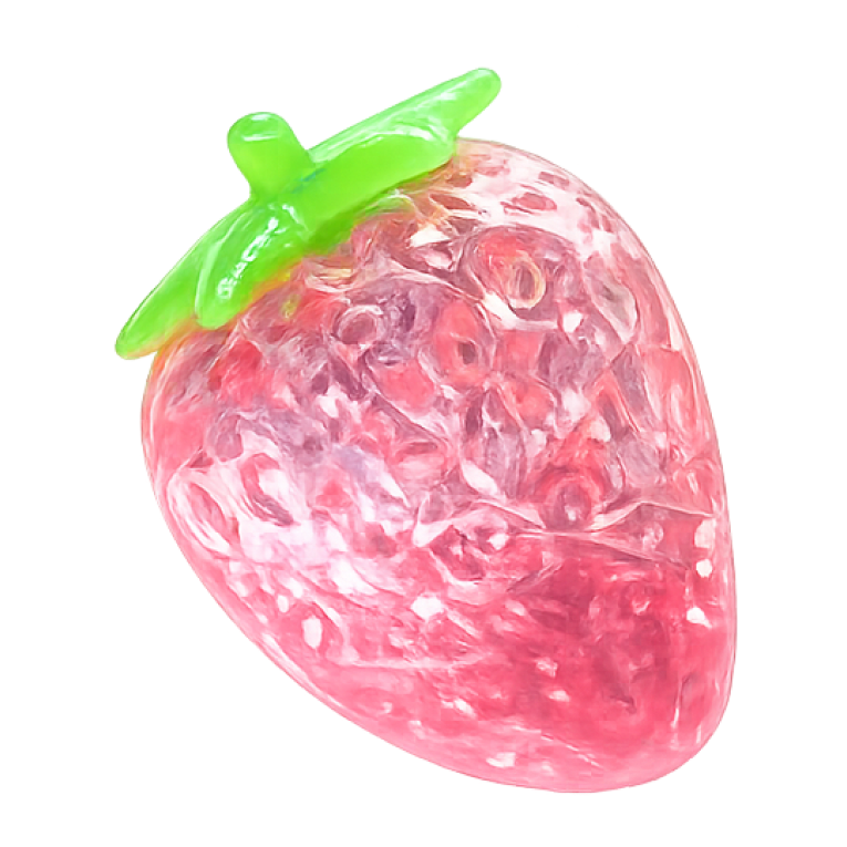 Squishy Fraise translucide