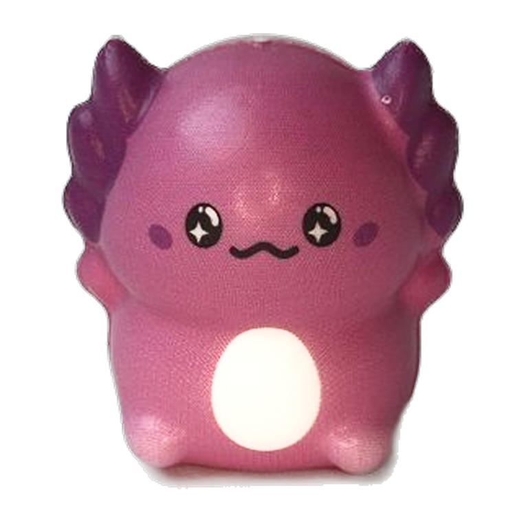 Squishy mousse axolotl violet prune