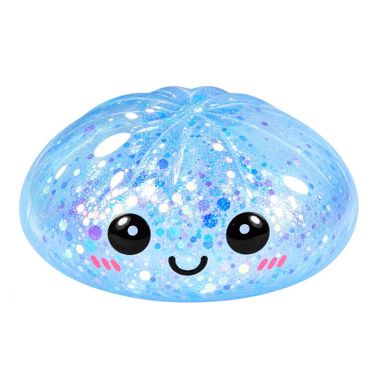 Squishy dumpling en maltose (bleu)