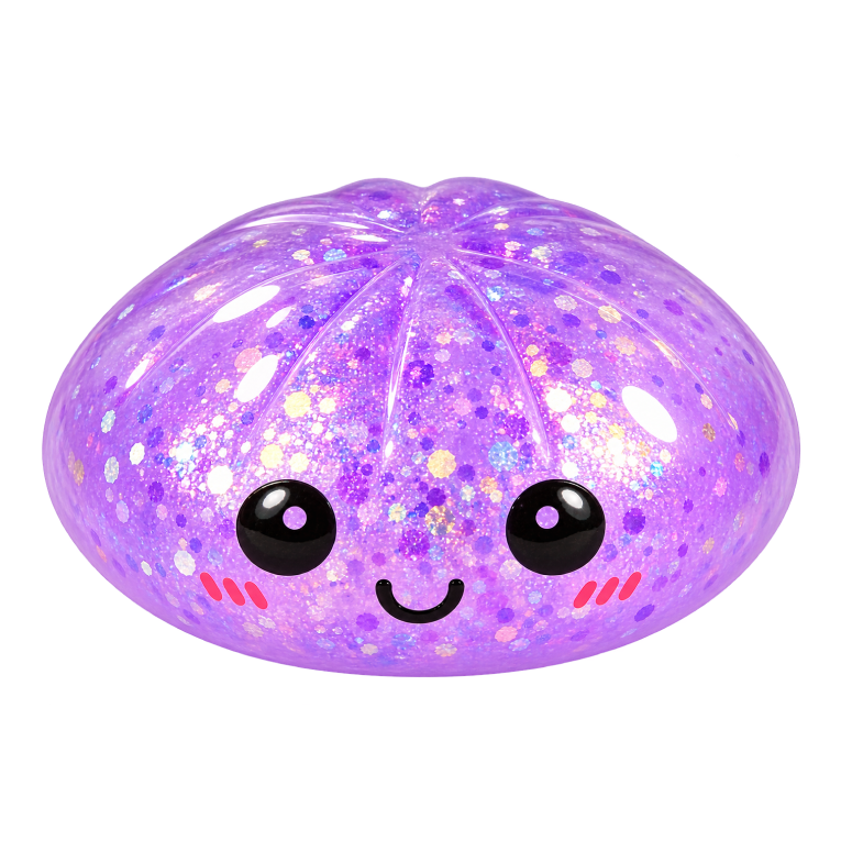 Squishy dumpling en maltose (violet)