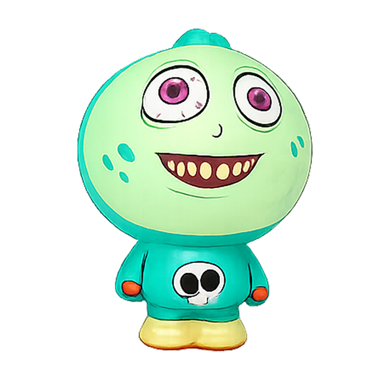 Squishy Personnage Zombie