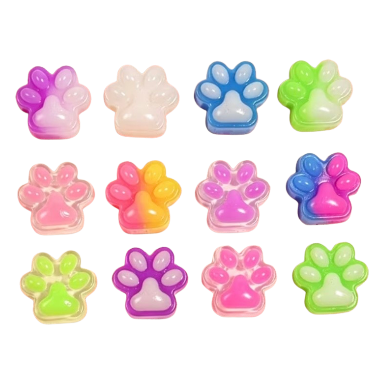 Squishy patte de chat (couleur aléatoire)